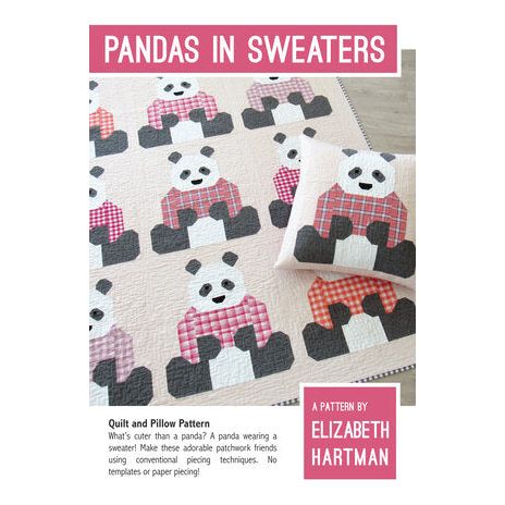 Pandas in Sweaters by Elizabeth Hartman