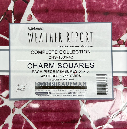 Weather Report -5 Inch Charm Pack