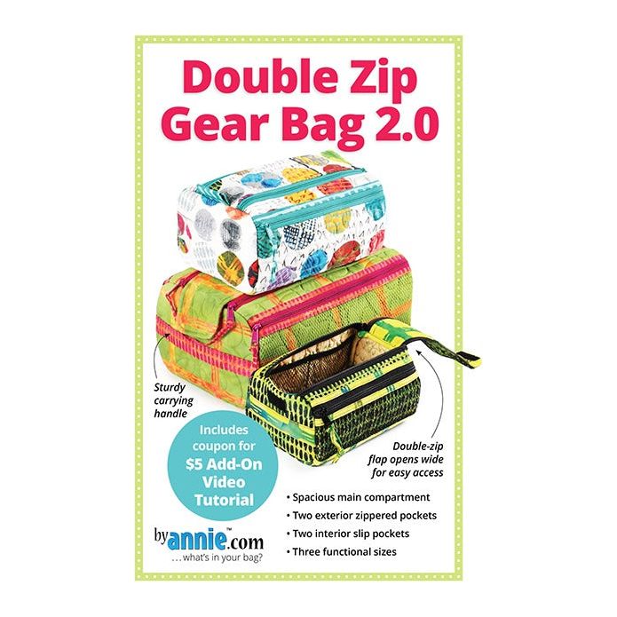 Double Zipped Gear Bag 2.0