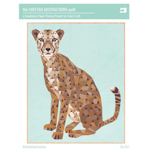 Jungle Abstractions Quilt Pattern - The Cheetah by Violet Craft