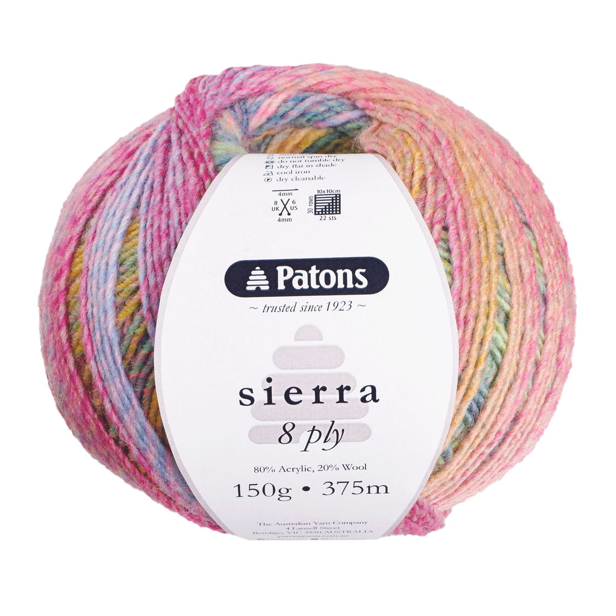 Patons Sierra 8 ply – Textile Transitions