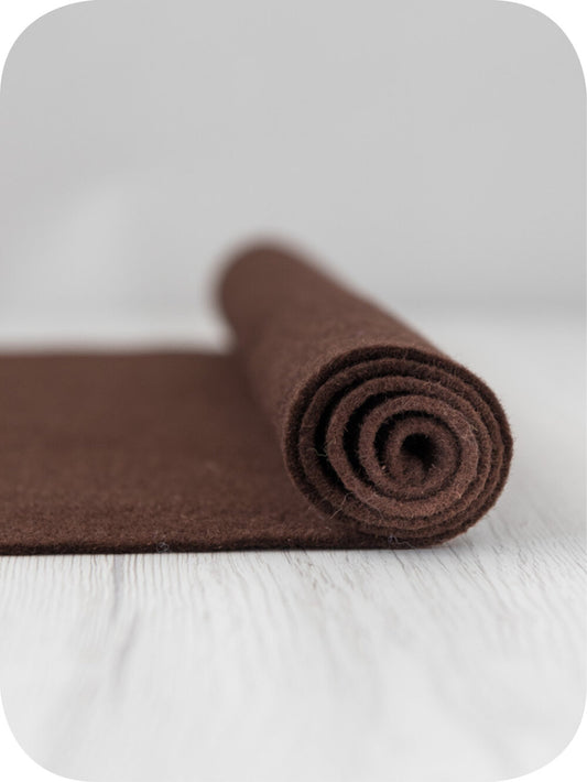 Thermoformable Wool Felt - Tobacco