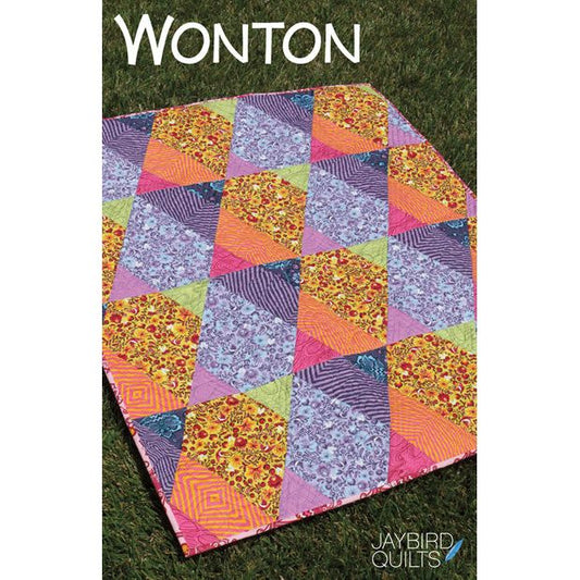 Wonton Quilt Pattern by Jaybird Quilts