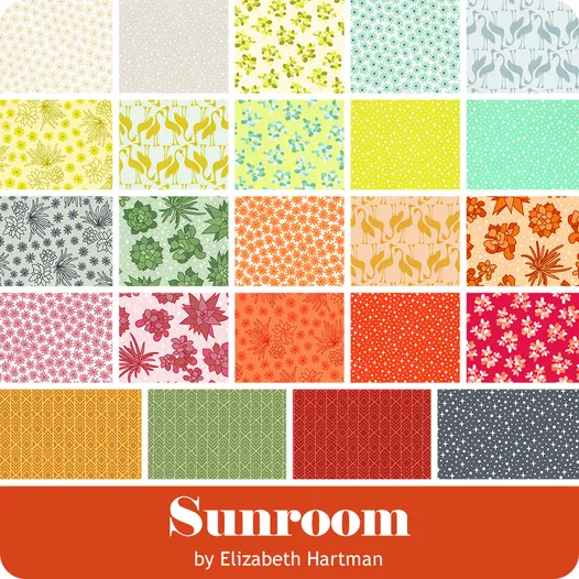 Sunroom by Elizabeth Hartman - 5 Inch Charm Pack